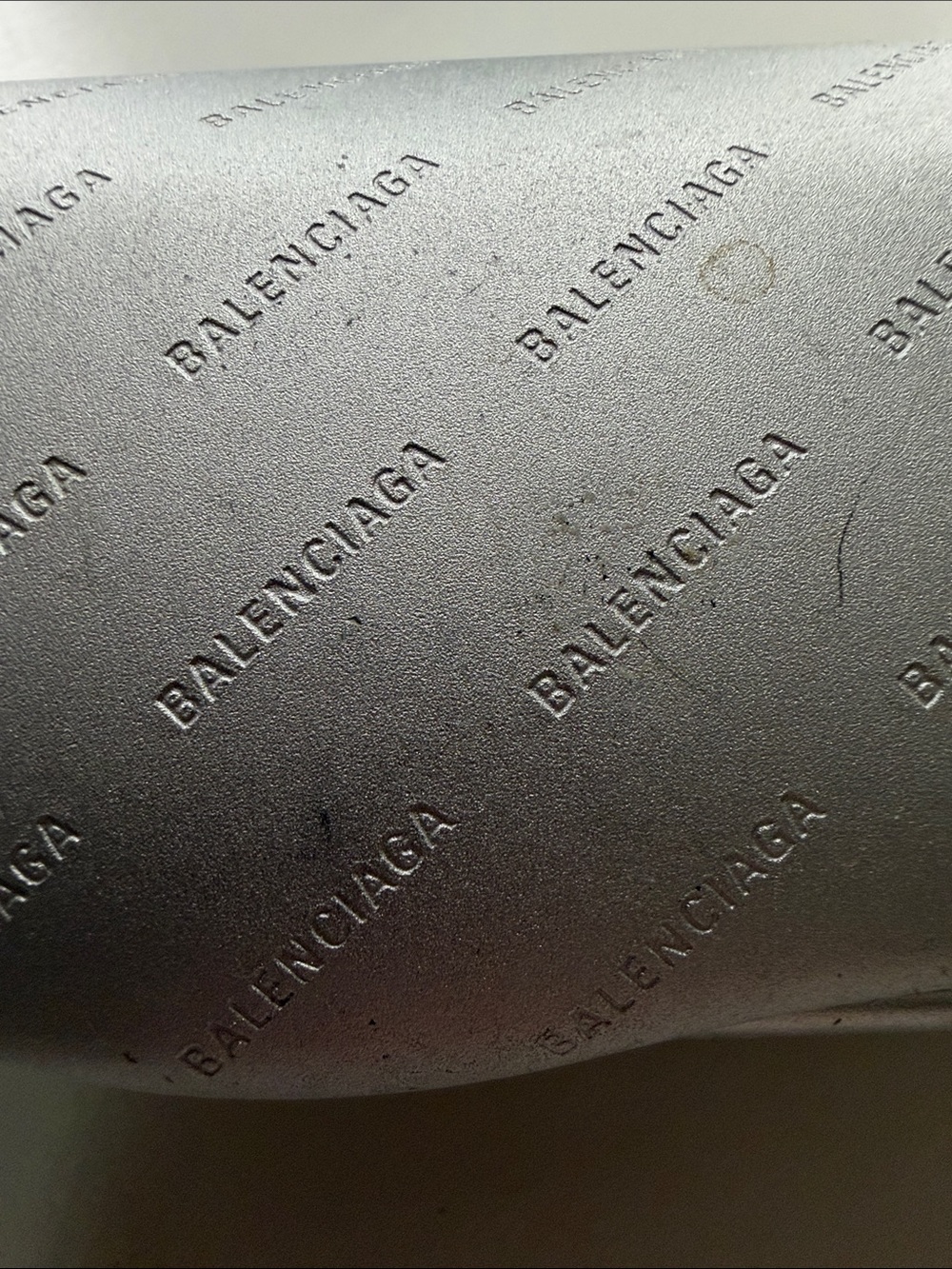 Balenciaga Black Rectangular Sunglasses with BB Logo - Picture 9 of 11